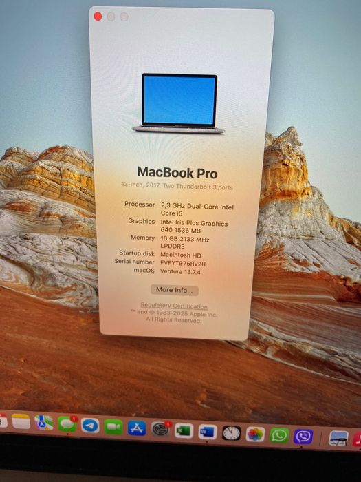 MacBook Pro 13' 2.3 GHz Core i5