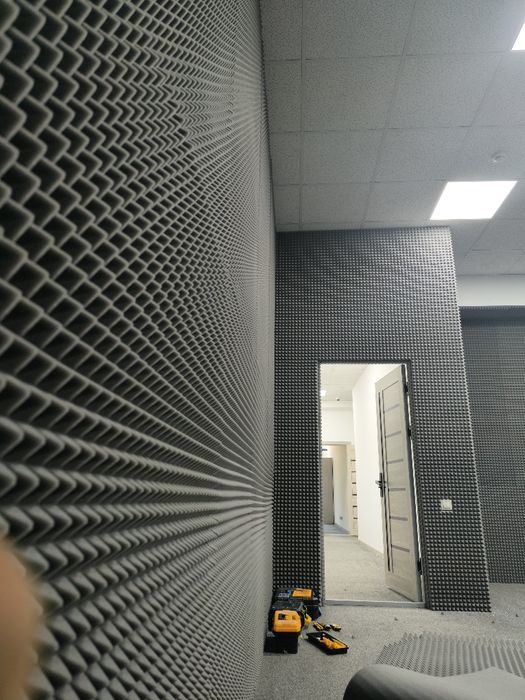 Акустический поролон, басс ловушки, эхо ловушки,