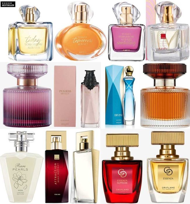 TTA Today, Rare Pearls, Amber Elixir, Divine, Giordani Gold Essenza