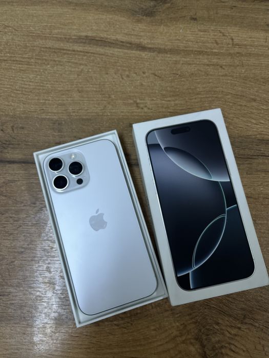 Iphone 16 Pro Max, 256 GB, 100%