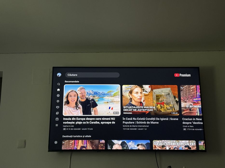 Smart tv 4k nou cu garantie