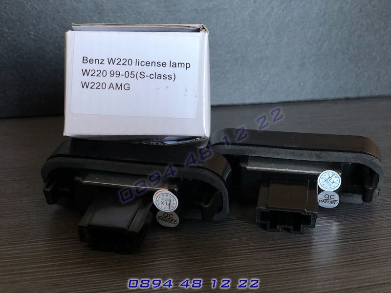 Mercedes S-class W220 99-05 LED диодни плафони заден номер с клас