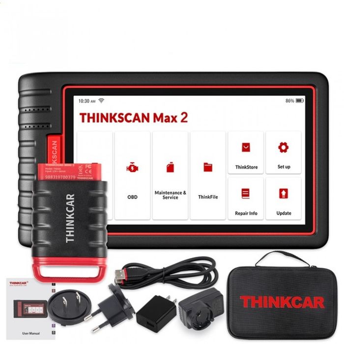 Tester auto THINKSCAN MAX 2: Codare ECU, diagnoza, 28+ functii, BT