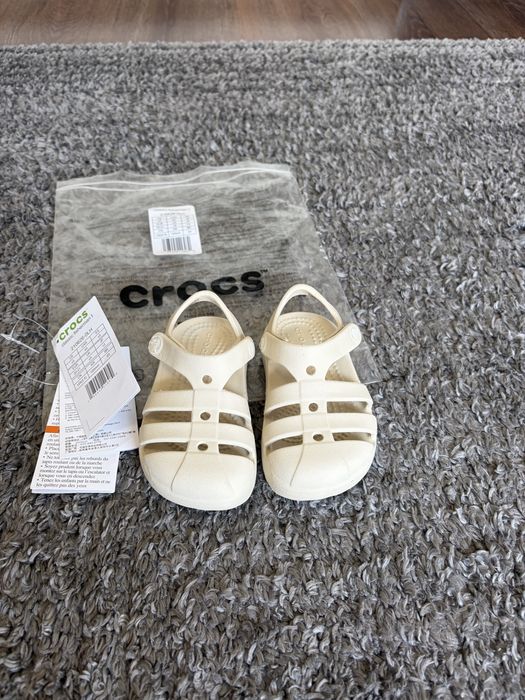 Crocs 20/21  c5 бежов розов