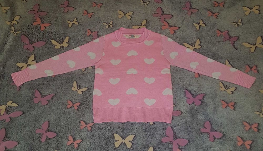 Розовый полувер свитер RedTag для девочки 5-6 лет