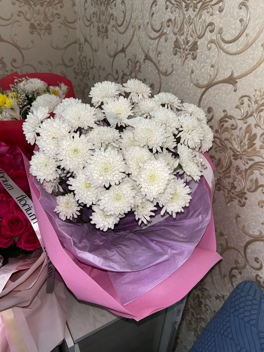 Букет цветов разные