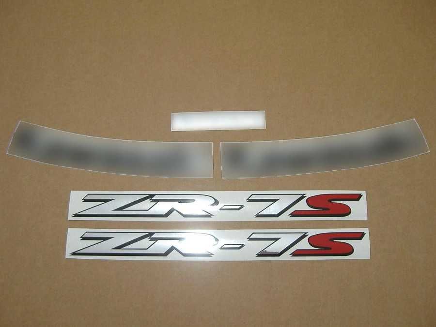 Стикери Kawasaki ZR-7/ZR-7S 1999г-2004г лепенки кавазаки zr7 zr7s зр7