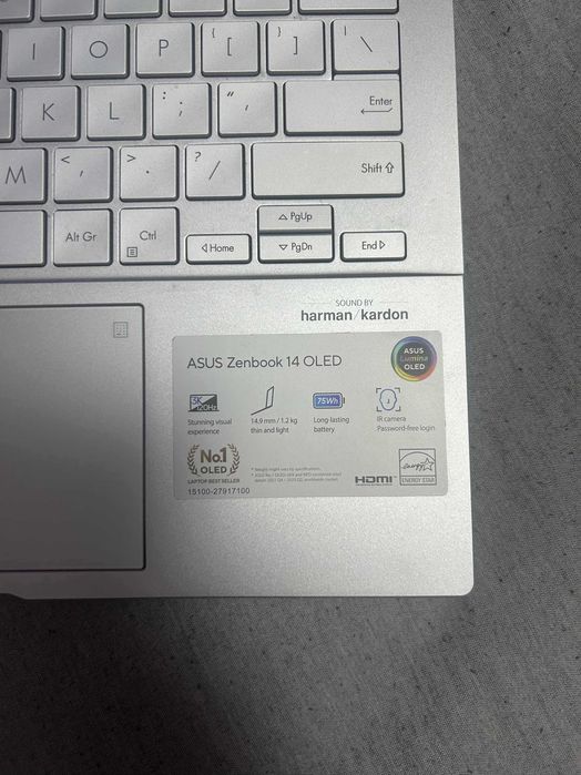 Laptop ASUS Zenbook 14 Ultra7 155H (3.80 GHz)