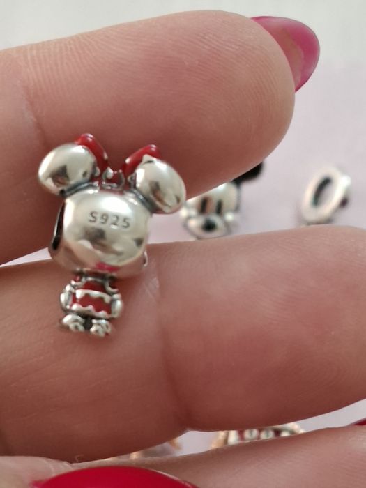 Pandantive argint Mickey și Minny Mouse Mouse