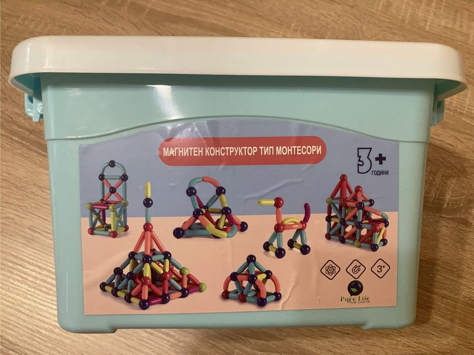 Магнитен конструктор 131 части