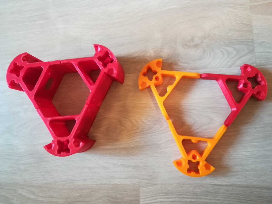 Set colțare printate Delta Kossel – pentru profile V-Slot 2020