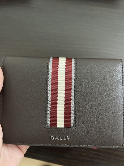 Vand portofel de lux Bally Switzerland, full grain leather, maro