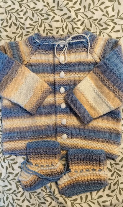 Плетена жилетка и терлици