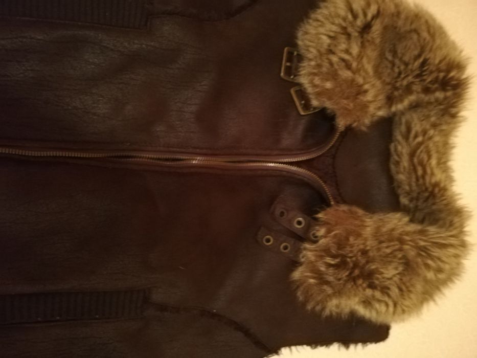 Намалявам eлегантен елек и топличък кафяв елек