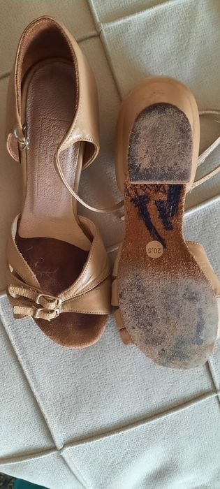 Детское танцевальное платье туфли 20.5