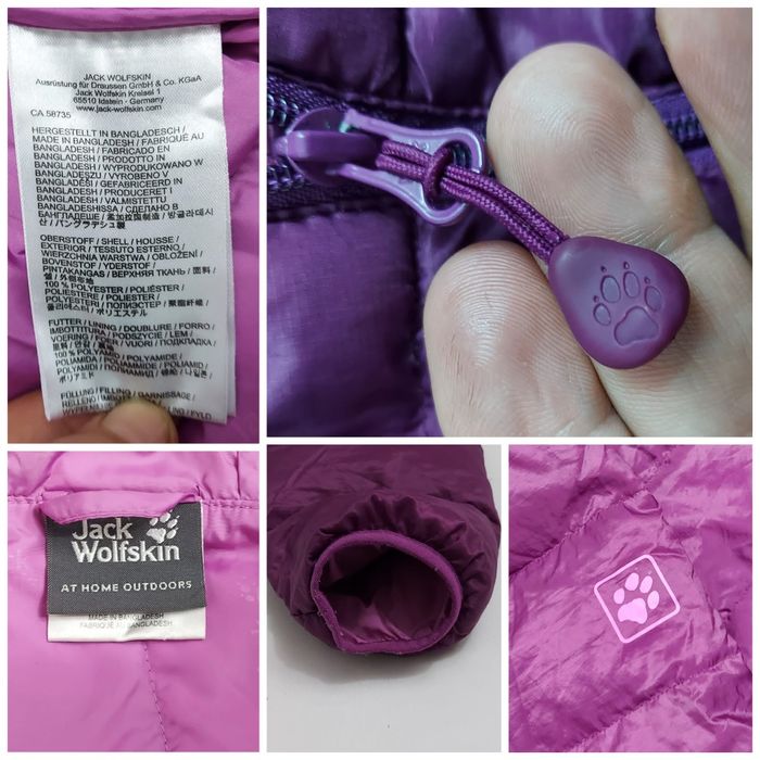 Geaca puf JACK WOLFSKIN ptr femei marimea S, impermeabilă Ultralight