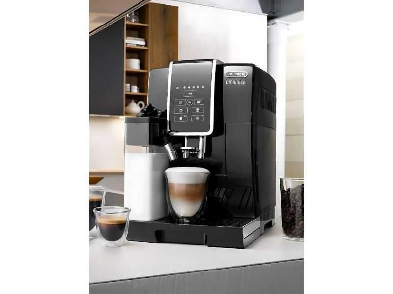Кафеавтомат De'Longhi Dinamica ECAM350.55.B - 1450 W, Черен