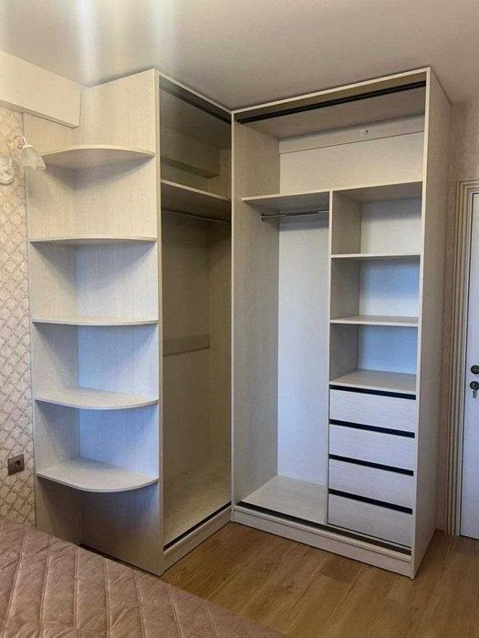 Кухни и шкафы купе на заказ. Приемлемые цены. 3D-проект бесплатно