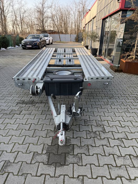Remorca/ Platforma auto Blys 2.7T accesorizata / stare noua