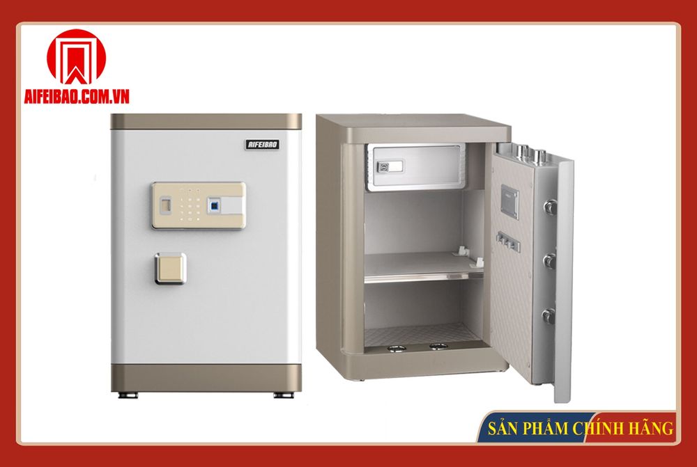 Биометрик ва кодли премиум сейф 38×30×30 см Доставка бепул