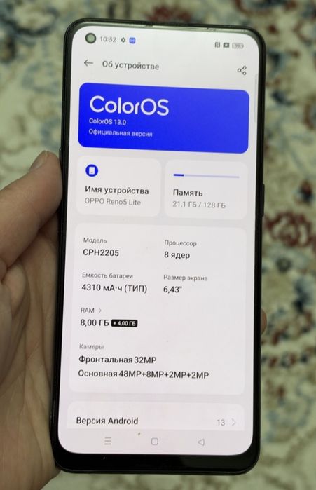 Продам Oppo Reno 5 Lite 8/128 GB