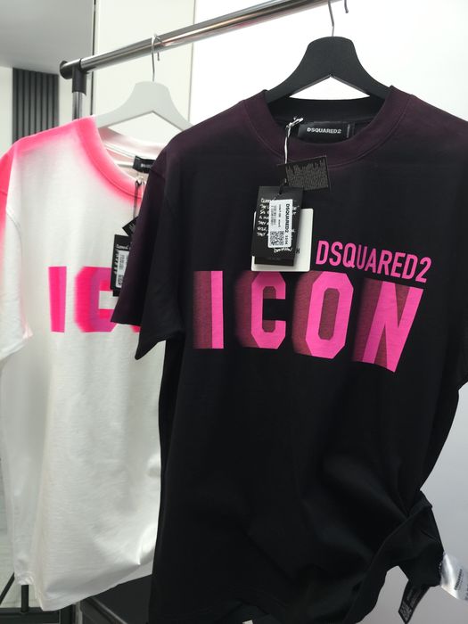 Tricou Dsquared2 icon / Off white unisex