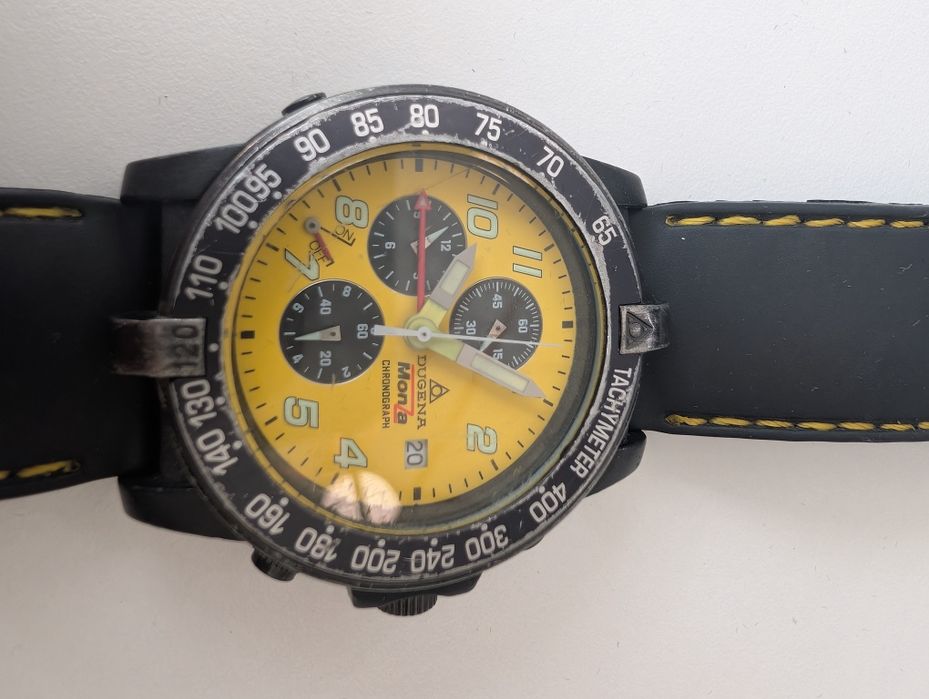 Dugena MonZa Chronograph, tahimetru