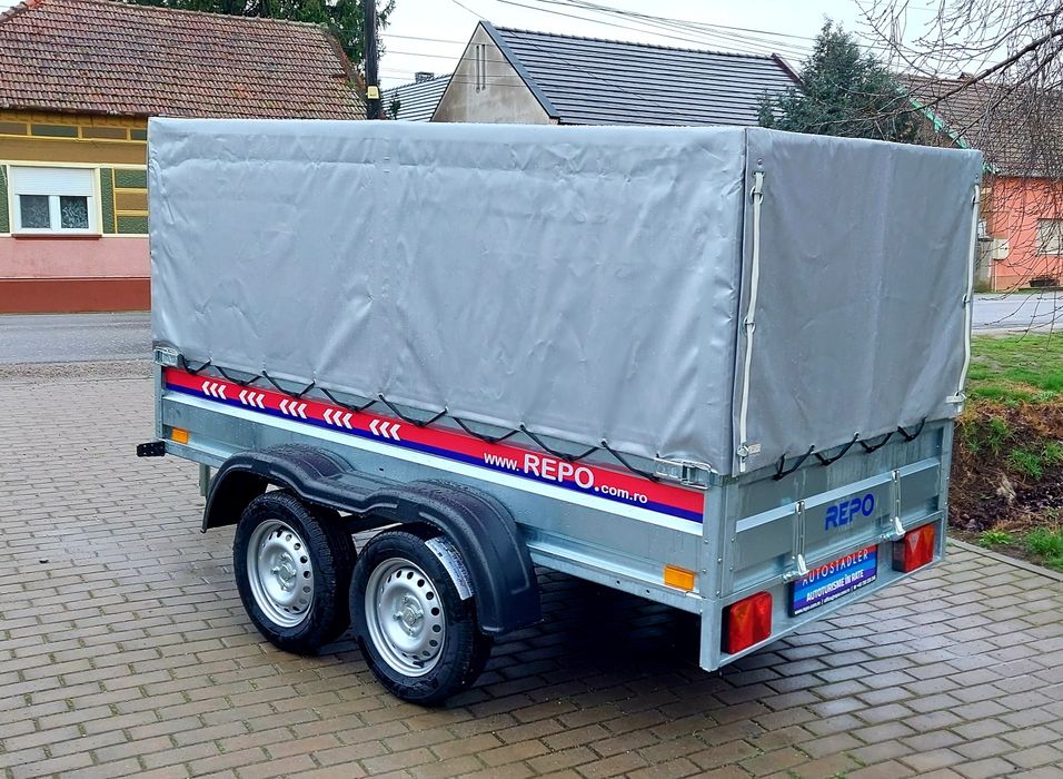 Remorca Repo QRDS 2,6x1,35 mTandem 750 kg