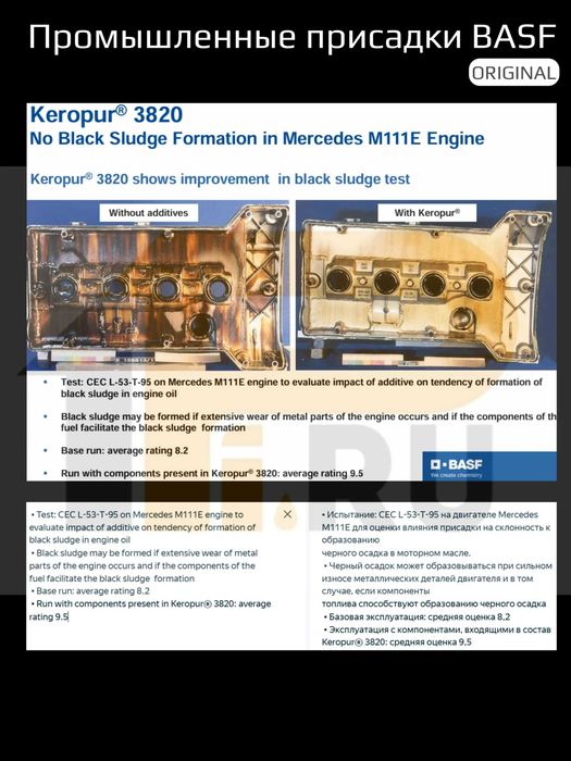 Keropur 3820 BASF присадка в бензин на 1000 литров
