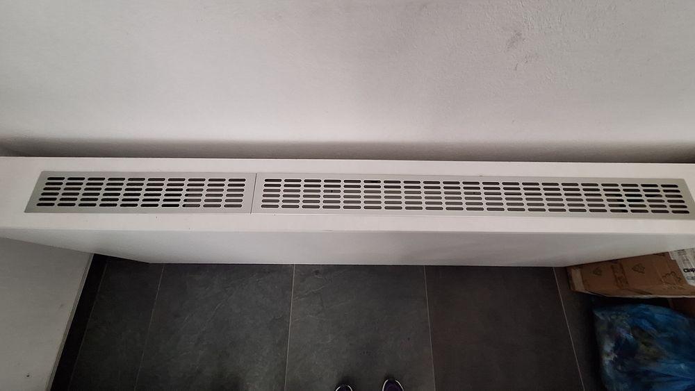 Masca calorifer albă 1.9 m
