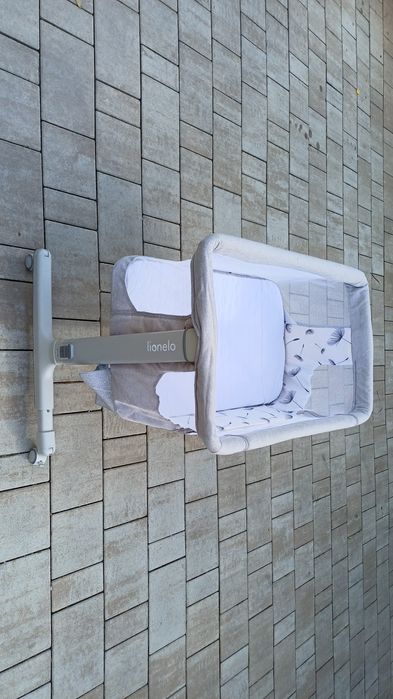 Pătuț Co-sleeping Lionelo – Reglabil, Funcție Legănare, Stare Excelentă