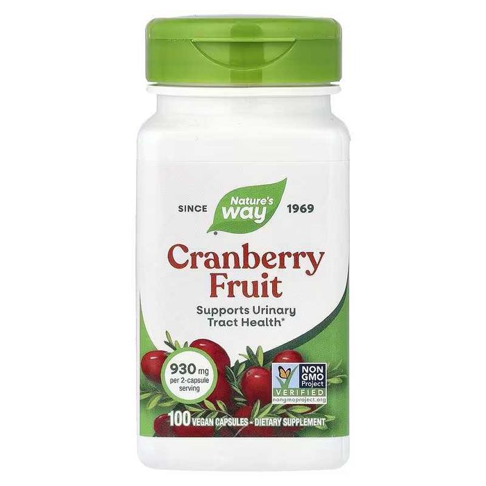 Nature's Natures Way Cranberry Fruit плоды клюквы