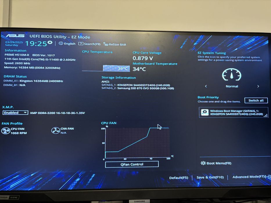 PC GAMING i5 11400f ,16gb ram , gtx 1660 super