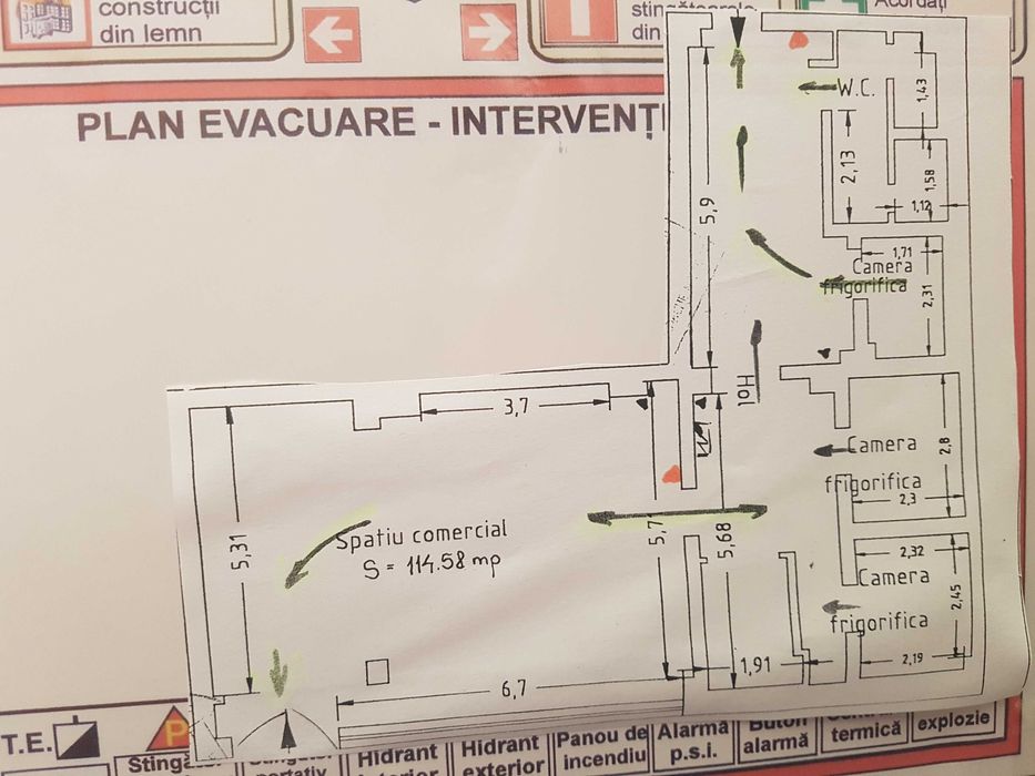 De vânzare/De inchiriat spațiu comercial/sediu de firmă in Cernavoda