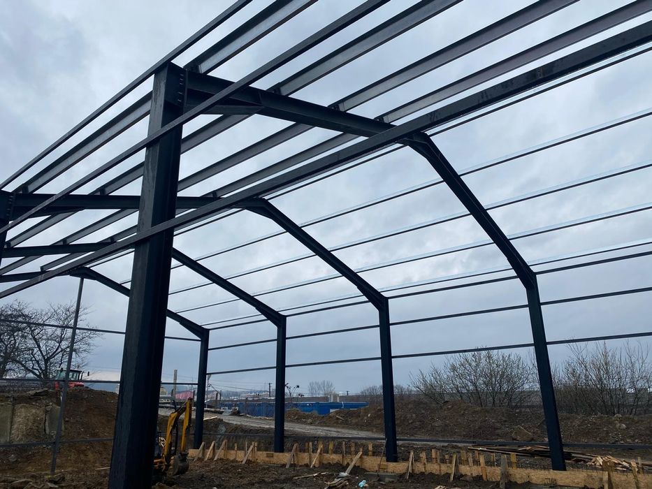 Vând Hale metalice structurii metalica  fără avans  în toată țara