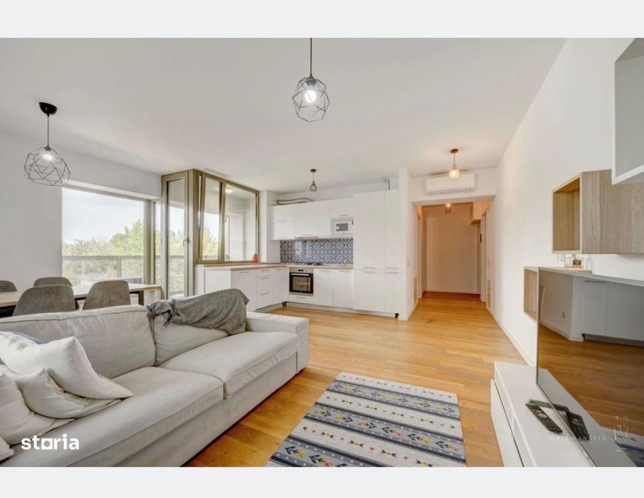 Inchiriez apartament 2 camere Aviatiei Park 60mp