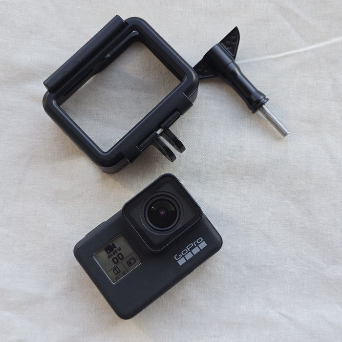 GoPro HER07 Black + аккумулятор + крепление