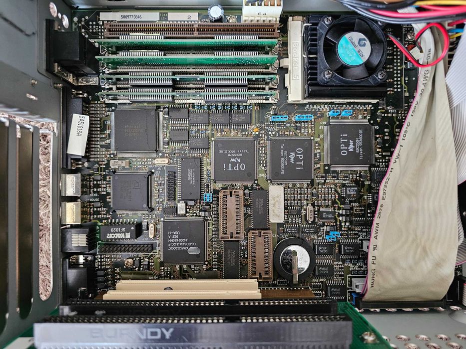 Calculator Tulip Socket 5, CNC , Retro Gaming , Slot ISA , Pentium 1