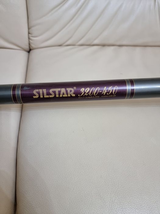 Două bețe pescuit carbon SILSTAR și LA CALANQUE