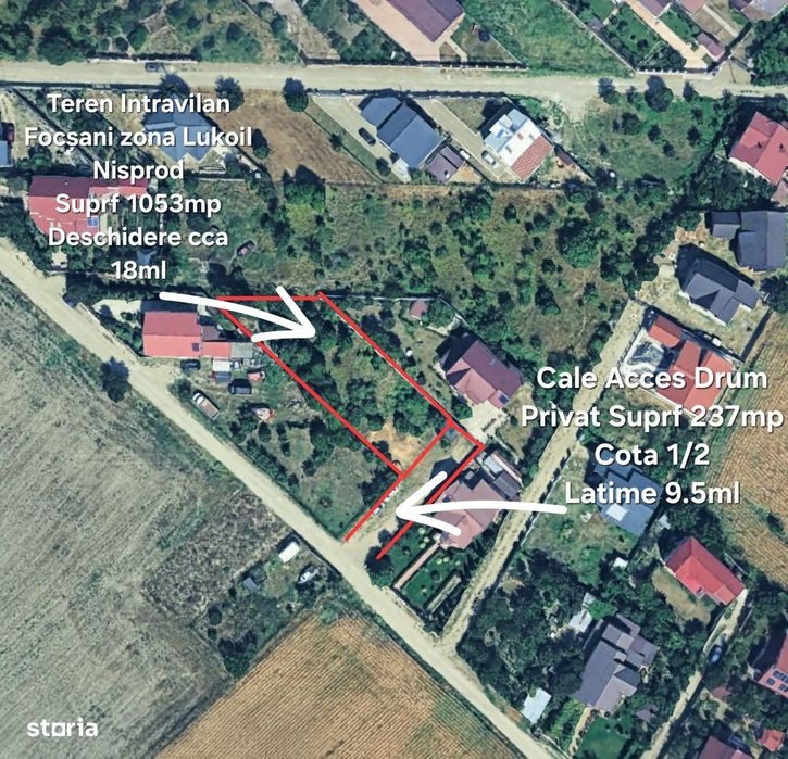 Teren Focsani Intravilan Zona Centura E85 Lukoil Nisprod