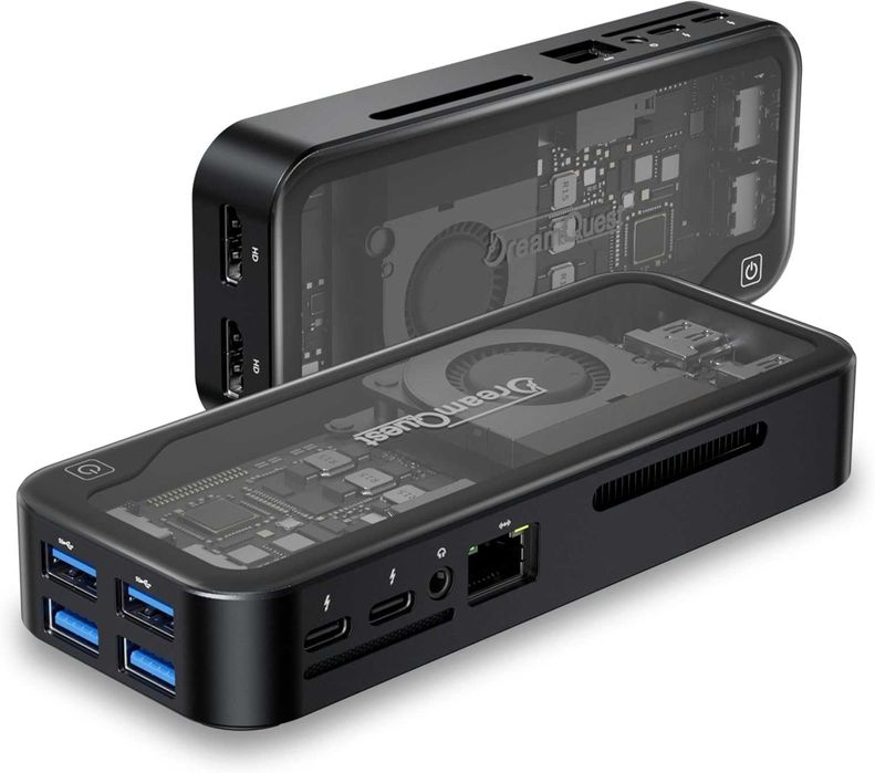 Mini PC DreamQuest cu Windows 11 Pro, Intel N95 12GB DDR5 512SSD