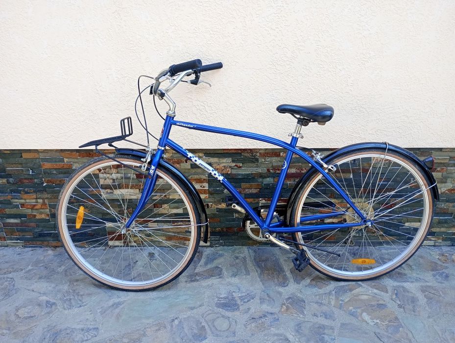 Bicicletă Pegas Popular 7S Albastru