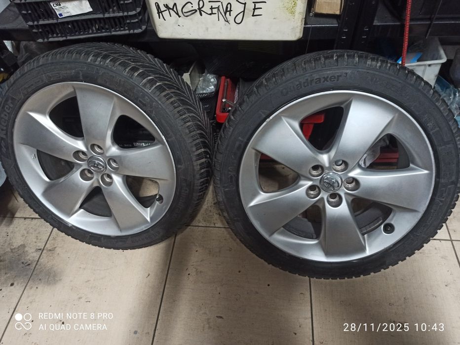 4 buc Jante și anv 17 All Season Toyota 5X114,3