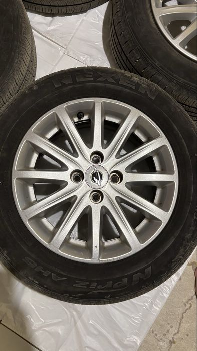 Комплект колёс с дисками, в отличном состоянии