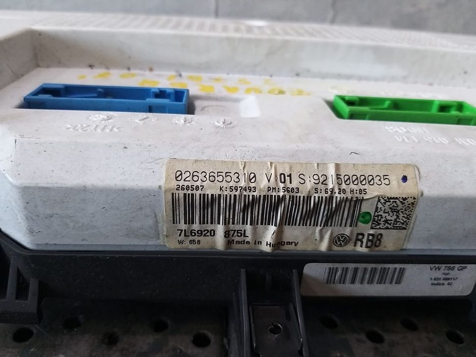 Ceasuri bord diesel vw touareg 7l facelift 0263655310 7l6920875l