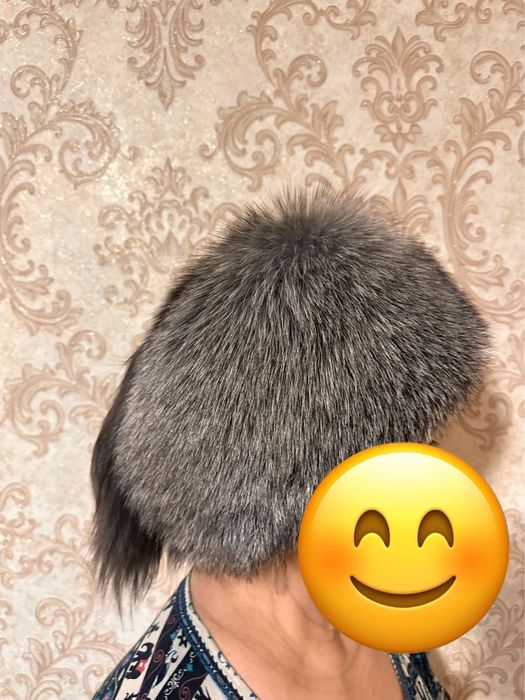 Шапка чернобурка