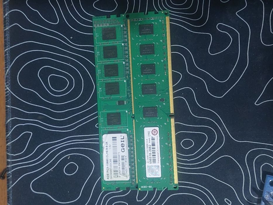 DDR3 8gb, 2х4gb, 1333mhz
