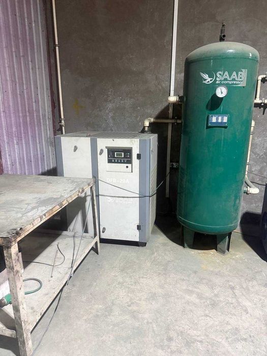 винтовой компрессор  инвертор E50A/10bar - 37kw BLOK BAOSI