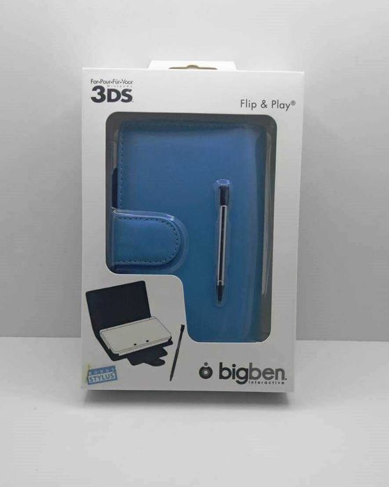 Калъф + Стилус BigBen за Nintendo 3DS  Различни цветове
