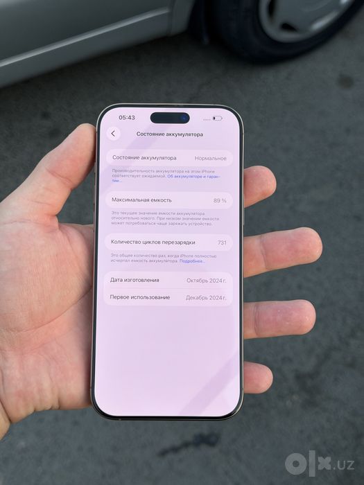 Iphone 16 Pro Max 256 Gb 89% yomks Kar/Dok
